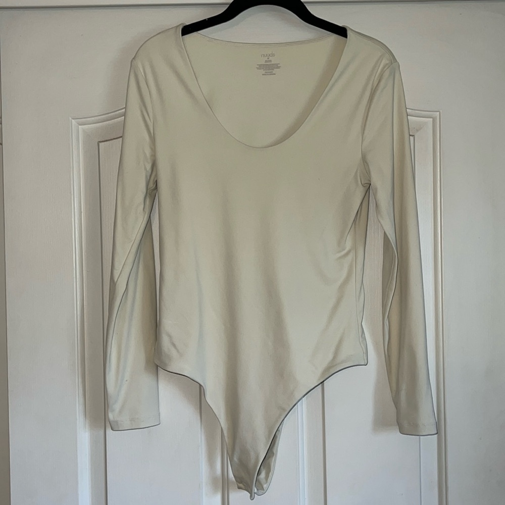 Nuuds scoop neck bodysuit